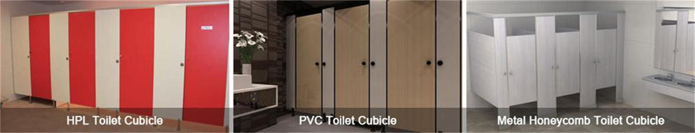 Different Material Toilet Partition Overview
