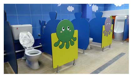Nursery Toilet Partition